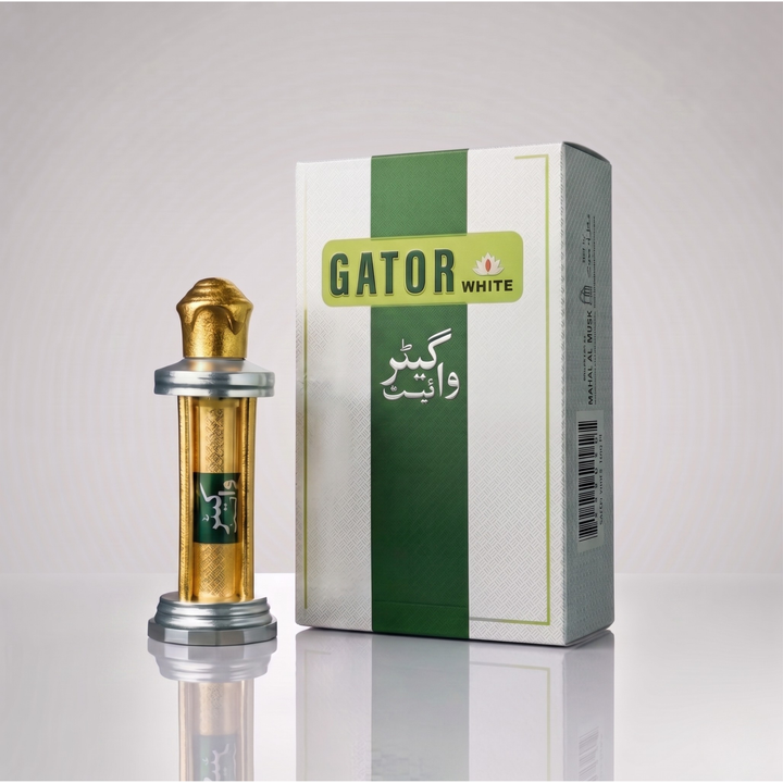 Gator White | Affordable Attar Oil | 12ml