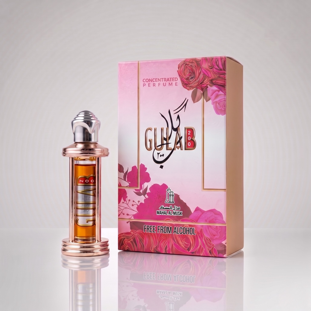 Gulab 200 | Concentrated Perfume | Attar Oil
