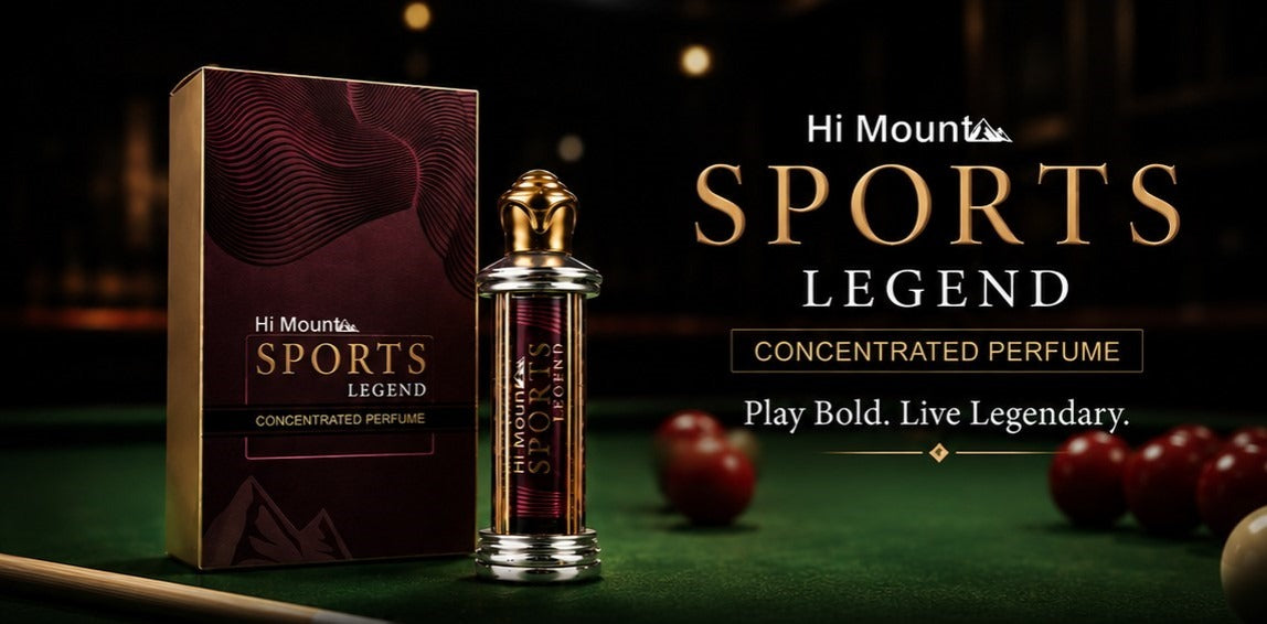 HI MOUNT SPORTS LEGEND: The Ultimate Long-Lasting Fresh Attar for Men