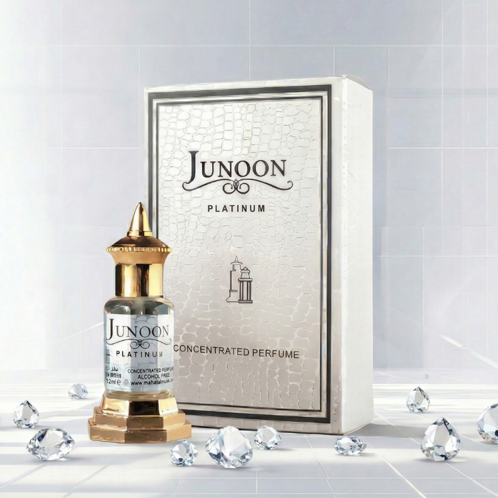 Junoon Platinum | Affordable Attar Oil | 12ml