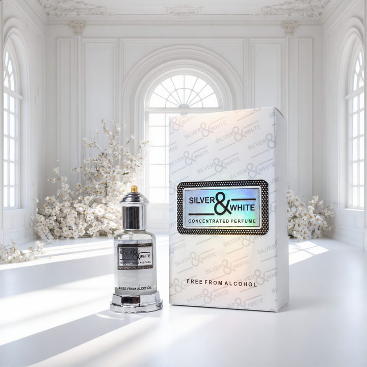 Silver & White | Concentrated Perfume | Attar Oil